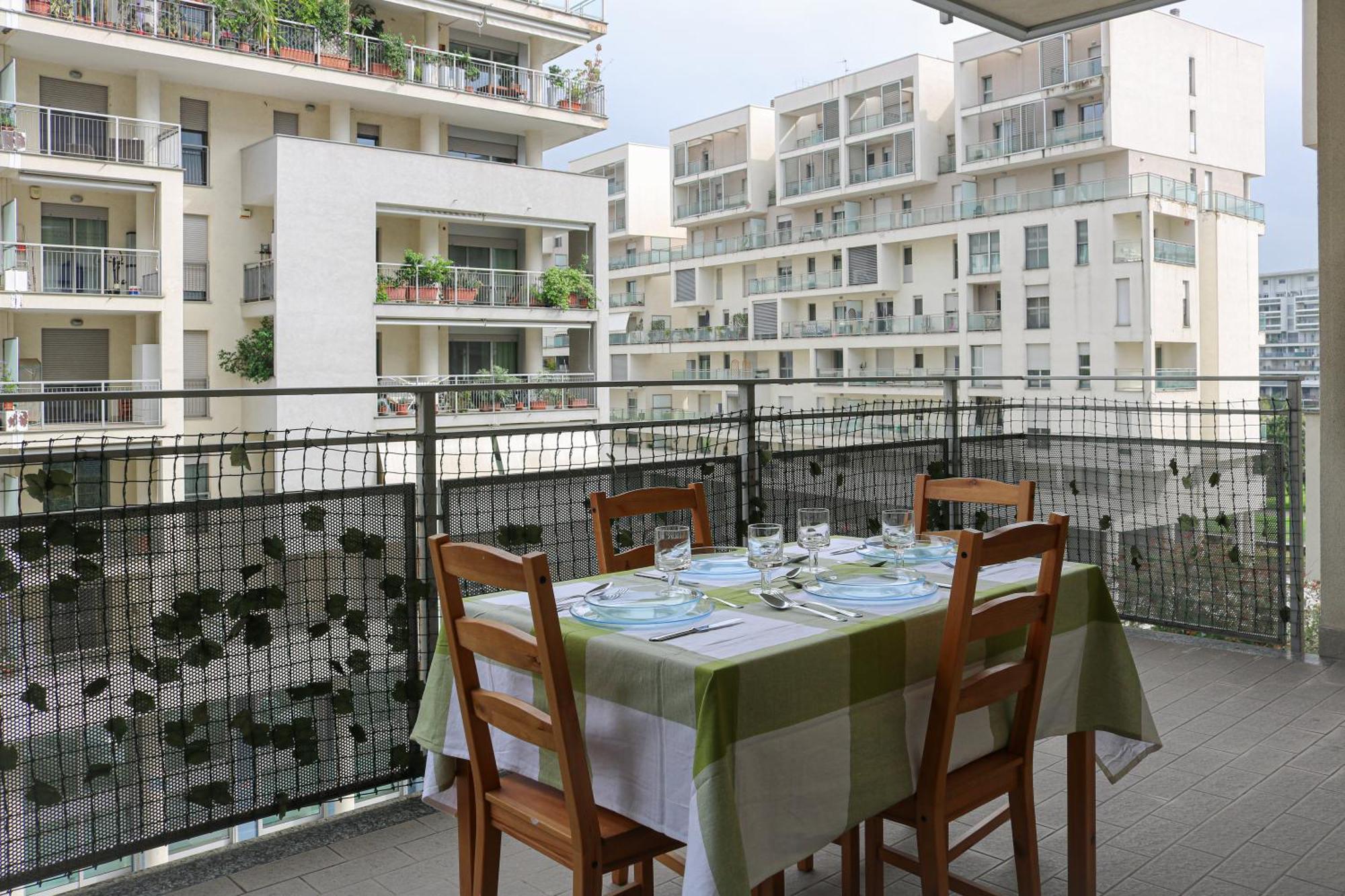 Urban Balcony Hideaway - 3 People Apartment Milano Exterior foto